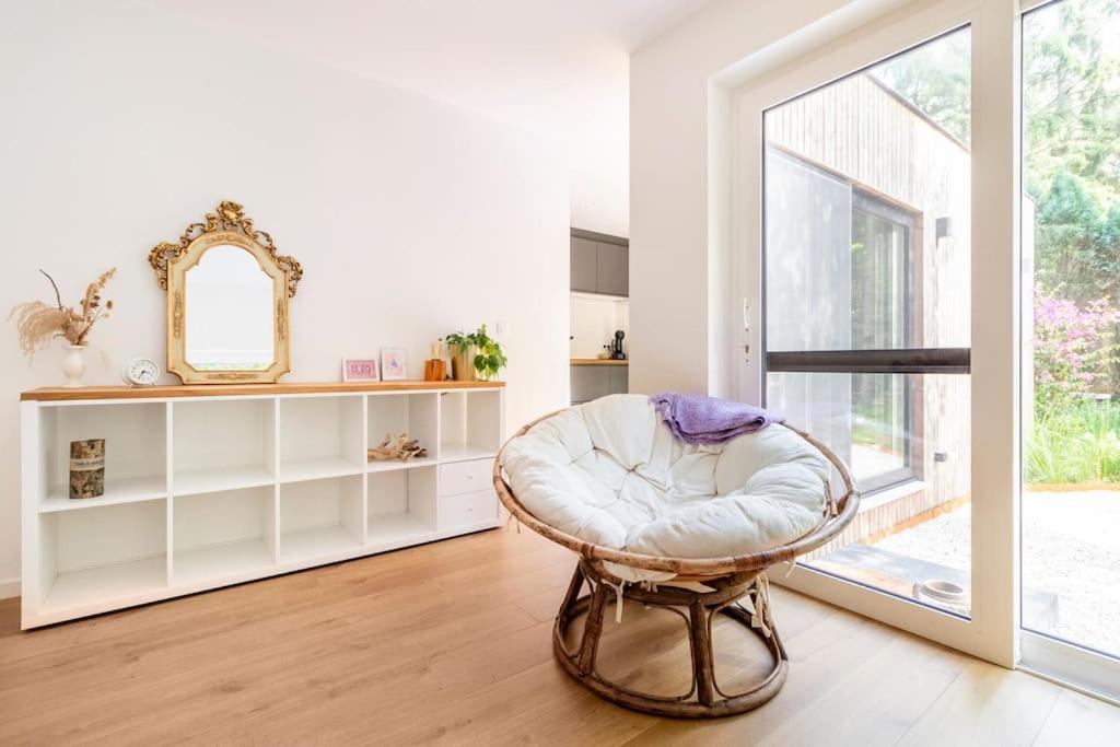 Luxe-Avontuur In Een Romantische Cabin In Het Bos Stekene Экстерьер фото